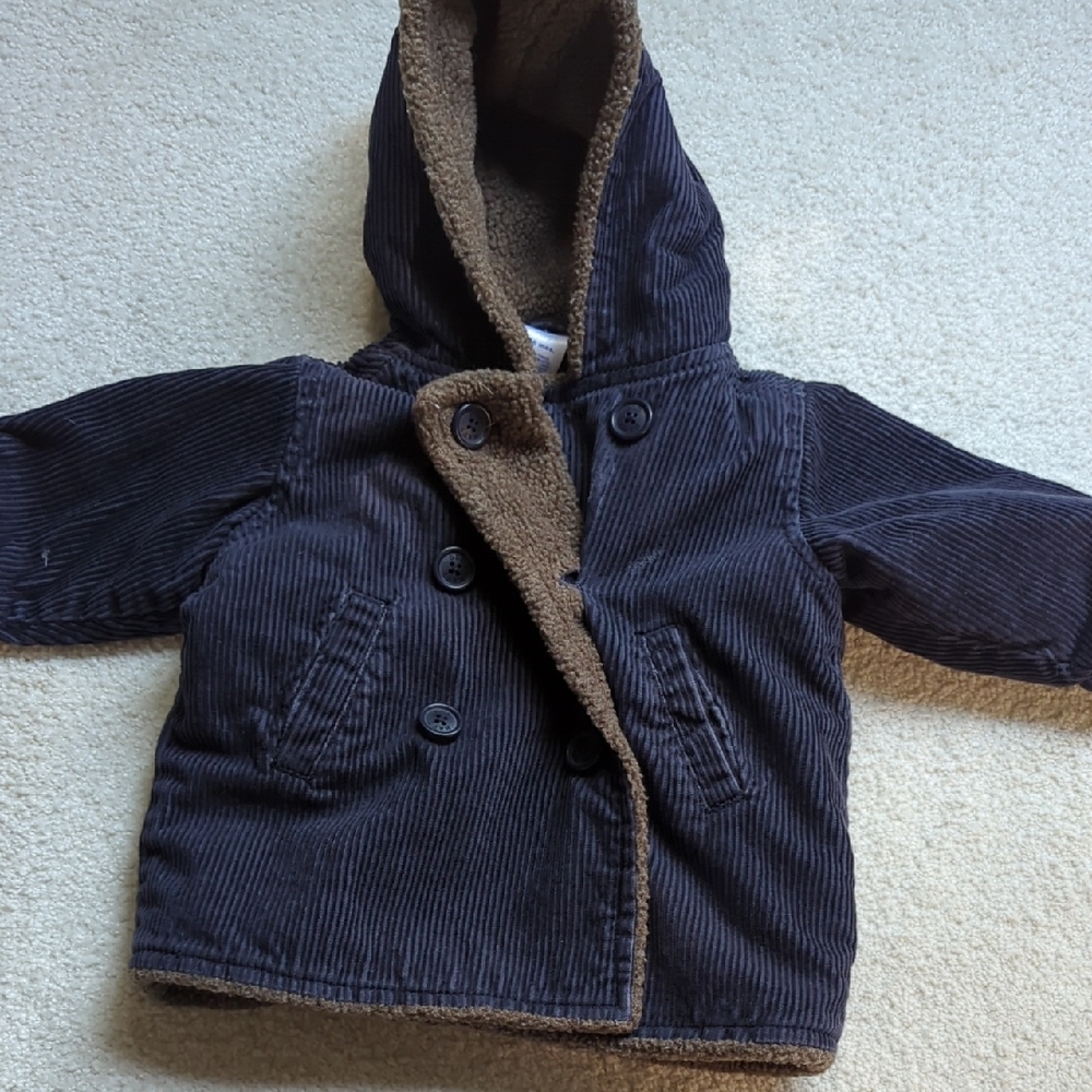 3 For $30. Navy Blue Corduroy Kids Jacket